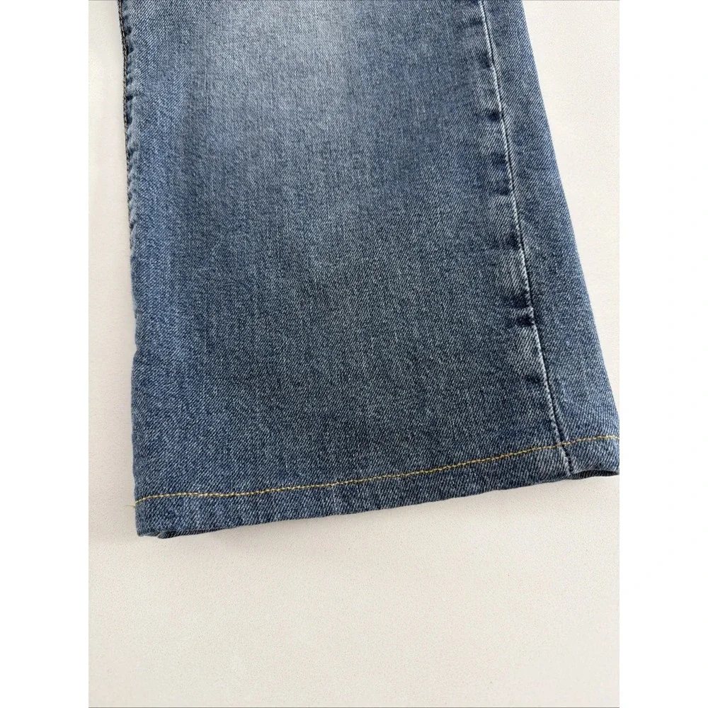 Vintage Levi's 514 Big E Premium Jeans Men's 40x30 Light Wash Straight Leg